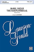 Hark, I Hear the Harps Eternal TTBB choral sheet music cover Thumbnail